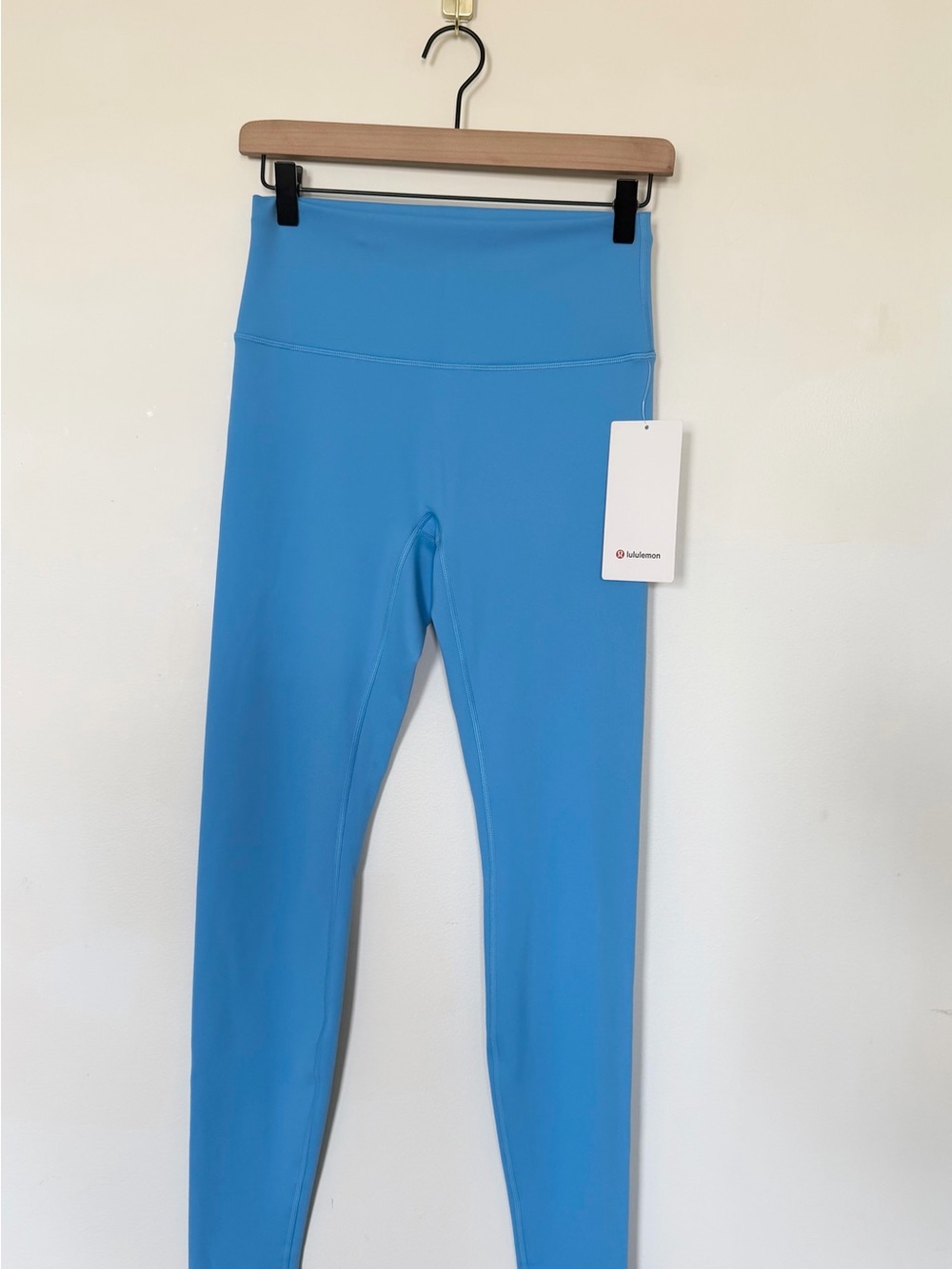 Lululemon Wunder Train No Line HR Tight 28” Ocean Wave Size 8 - Picture 3 of 5